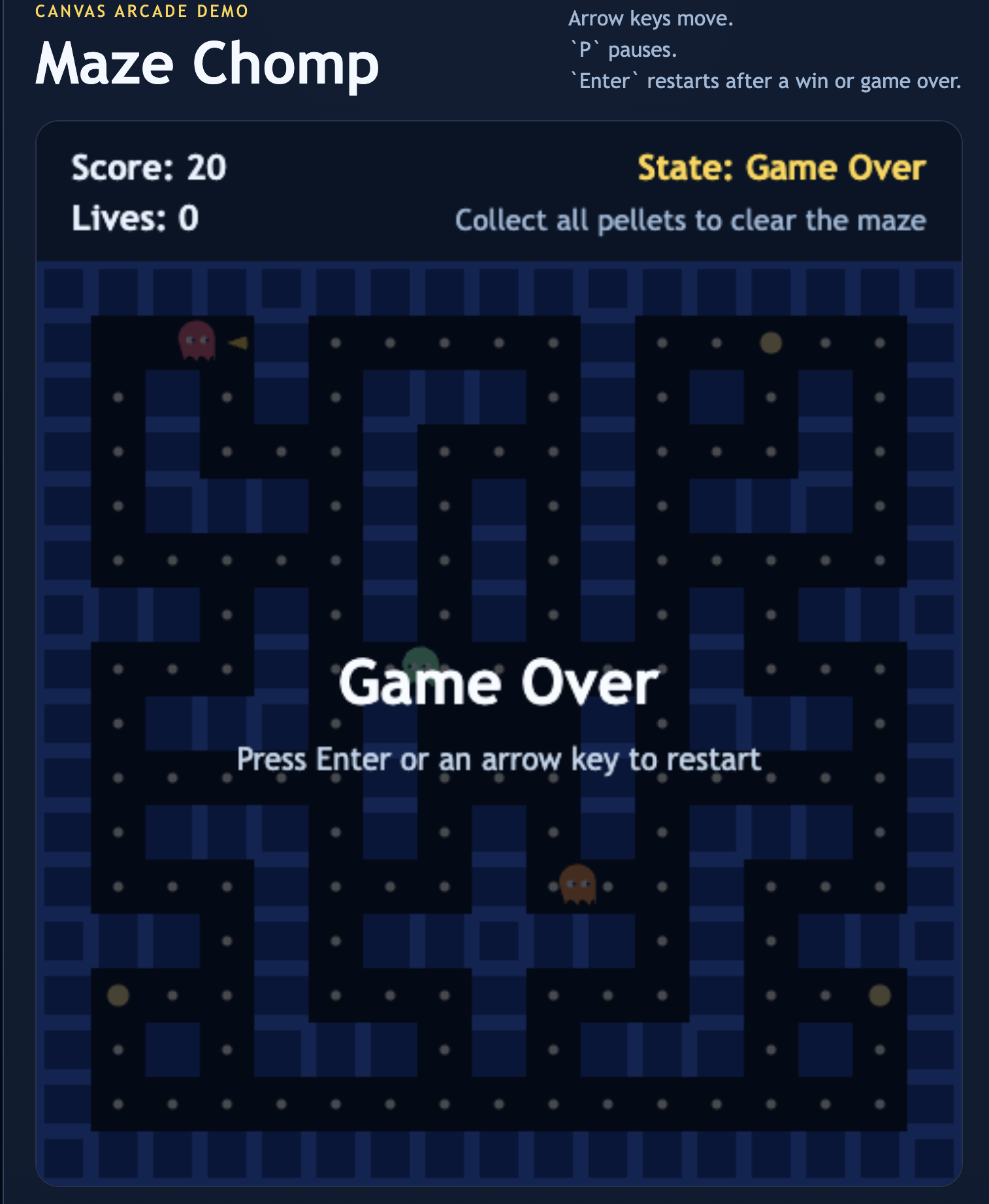 Pacman screenshot